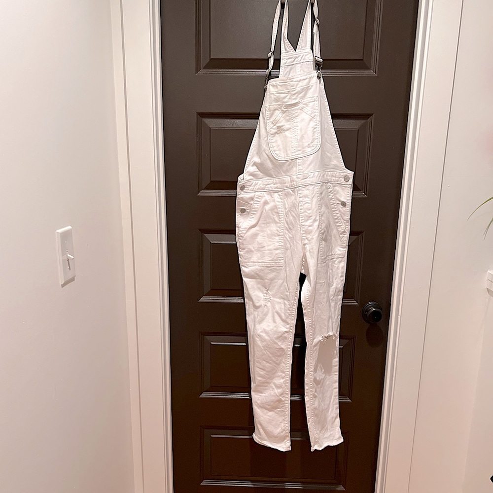 GAP White Women Jeans Overalls